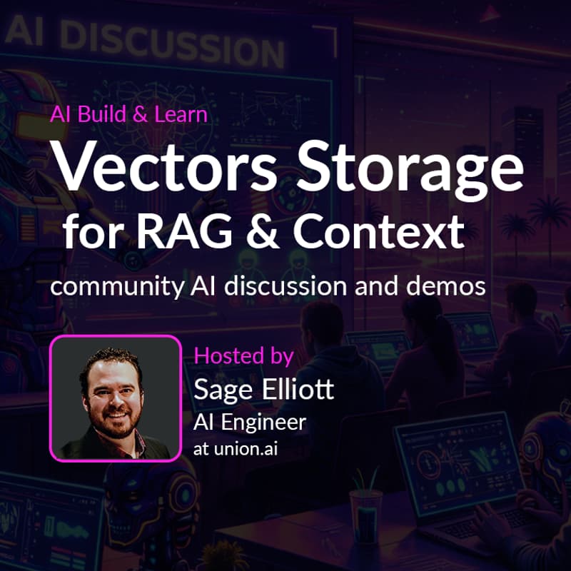Cover Image for Vector stores for RAG & Agent Context- AI Build & Learn #6