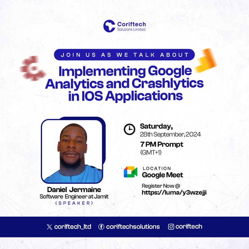 Cover Image for Implementing Google Analytics and Crashlytics in iOS applications