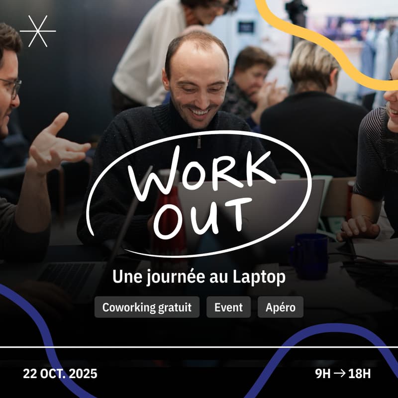 Cover Image for Work Out : journée coworking au Laptop