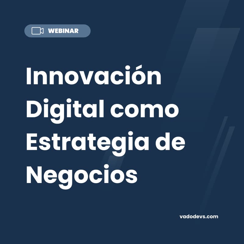 Cover Image for Webinar Innovación Digital
