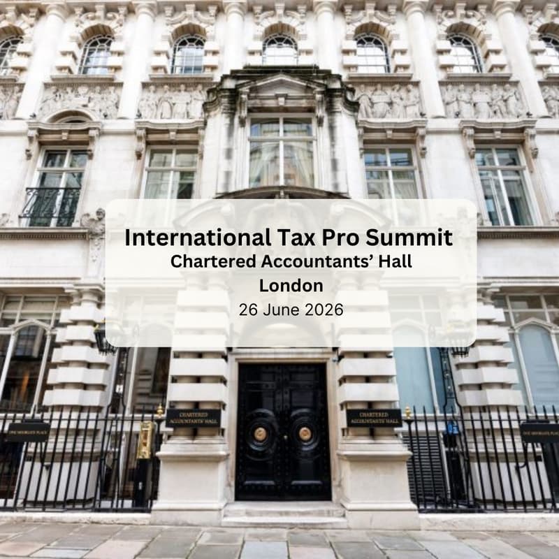 Cover Image for International Tax Pro Summit 2026