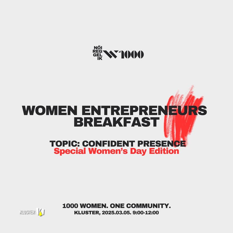 Cover Image for W1000 Women Entrepreneurs Breakfast I Confident presence