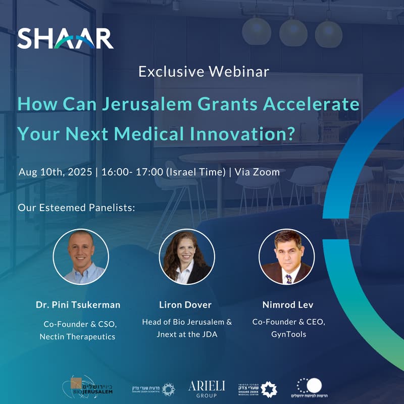 Cover Image for How Can Jerusalem Grants Accelerate Your Next Medical Innovation?