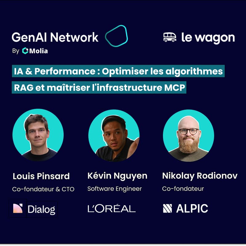 Cover Image for Meetup GAIN #11 | IA & Performance : Optimiser les algorithmes RAG et maîtriser l'infrastructure MCP