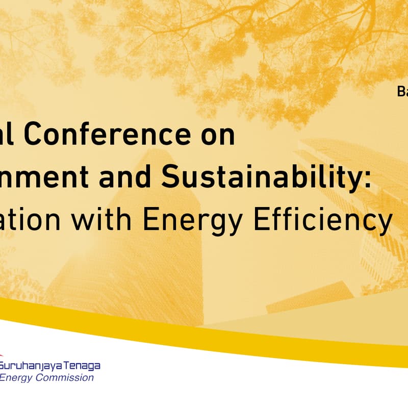Cover Image for International Conference on Built Environment and Sustainability: Decarbonisation with Energy Efficiency