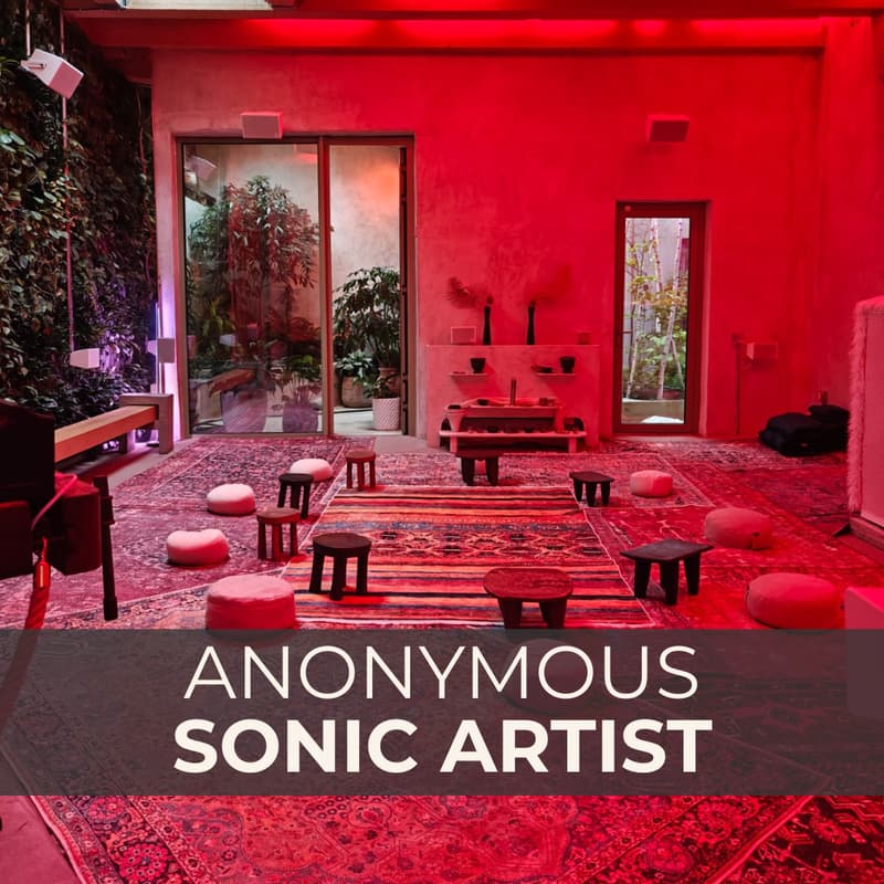 Cover Image for Anonymous Sonic Artist Creates - Open Studio