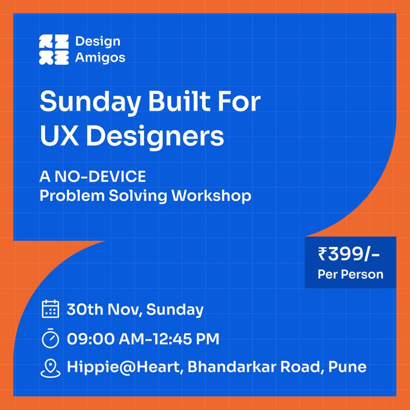 Cover Image for A Sunday Built for UX Designers
