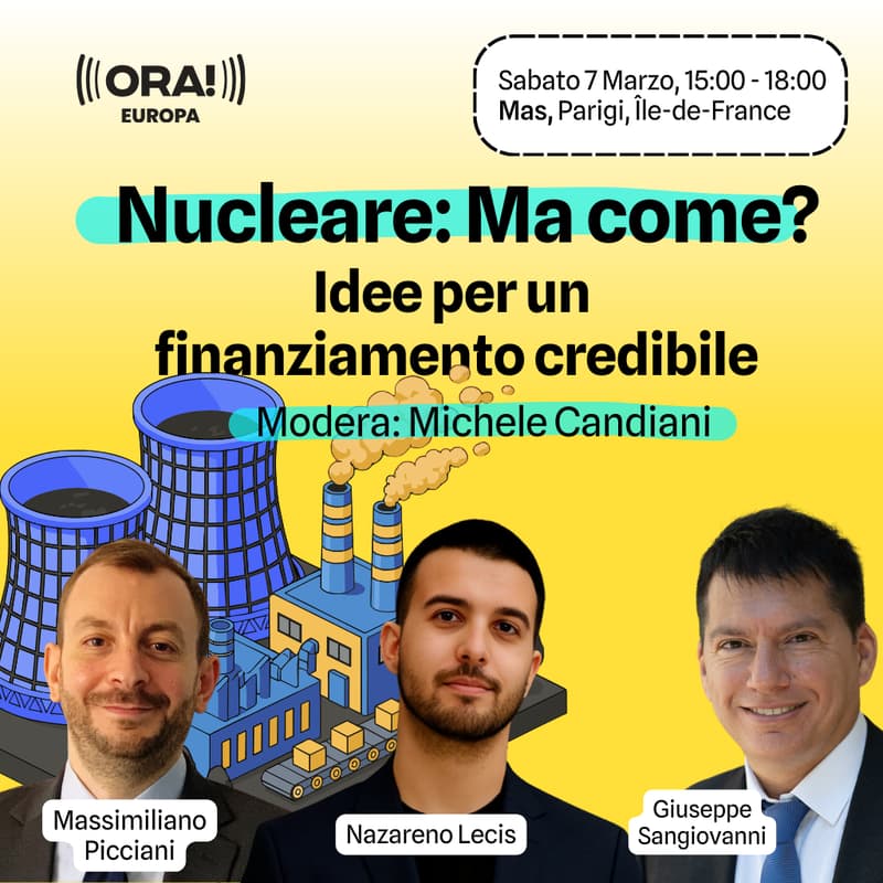 Cover Image for Nucleare, ma come? Idee per un finanziamento credibile