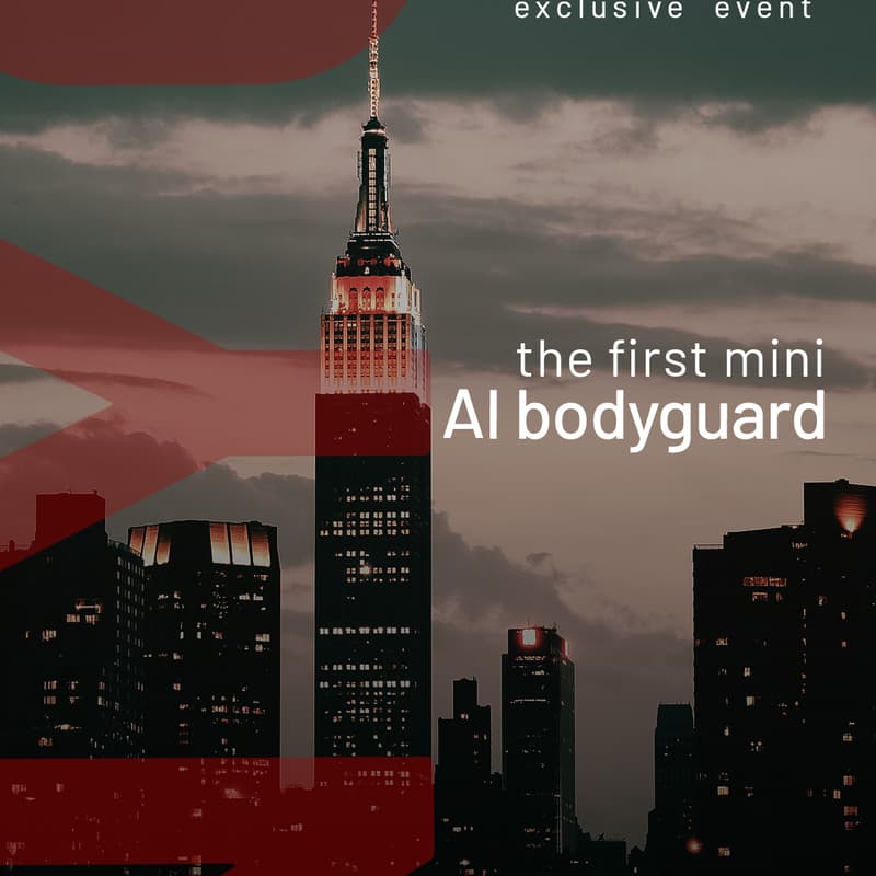 Cover Image for eNO badge: World's first mini AI bodyguard comes to NYC