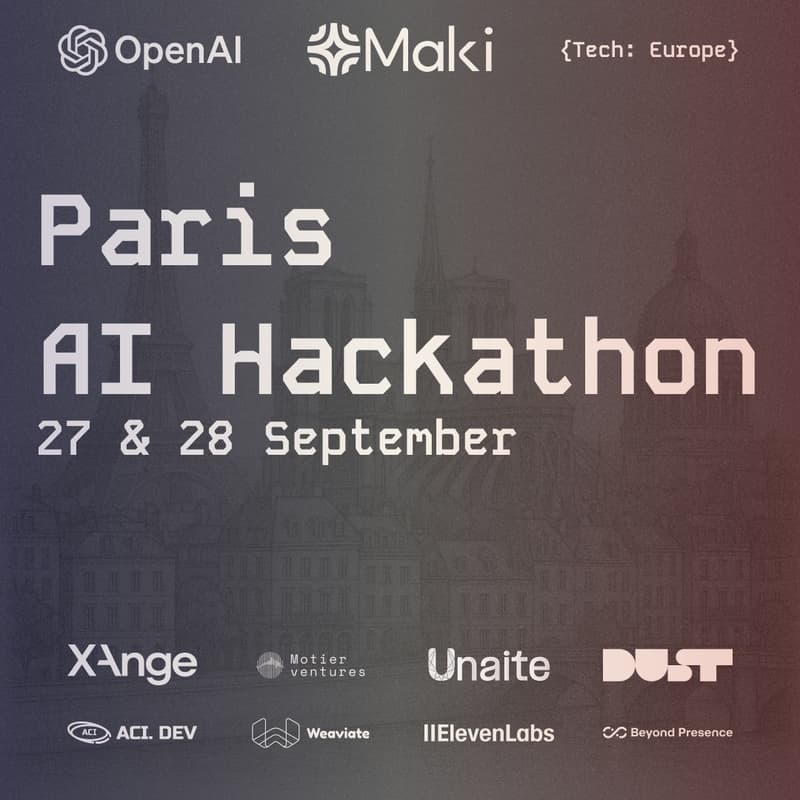 Cover Image for {Tech: Europe} Paris AI Hackathon