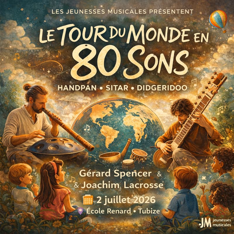 Cover Image for Le Tour du Monde en 80 Sons