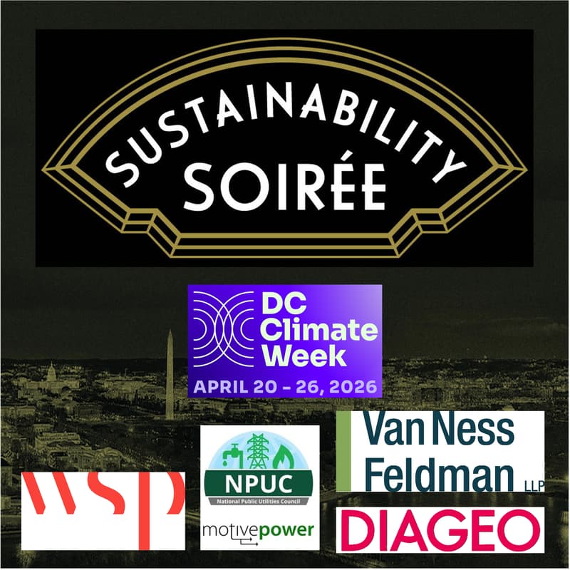 Cover Image for Sustainability Soirée - DC Climate Week 2026