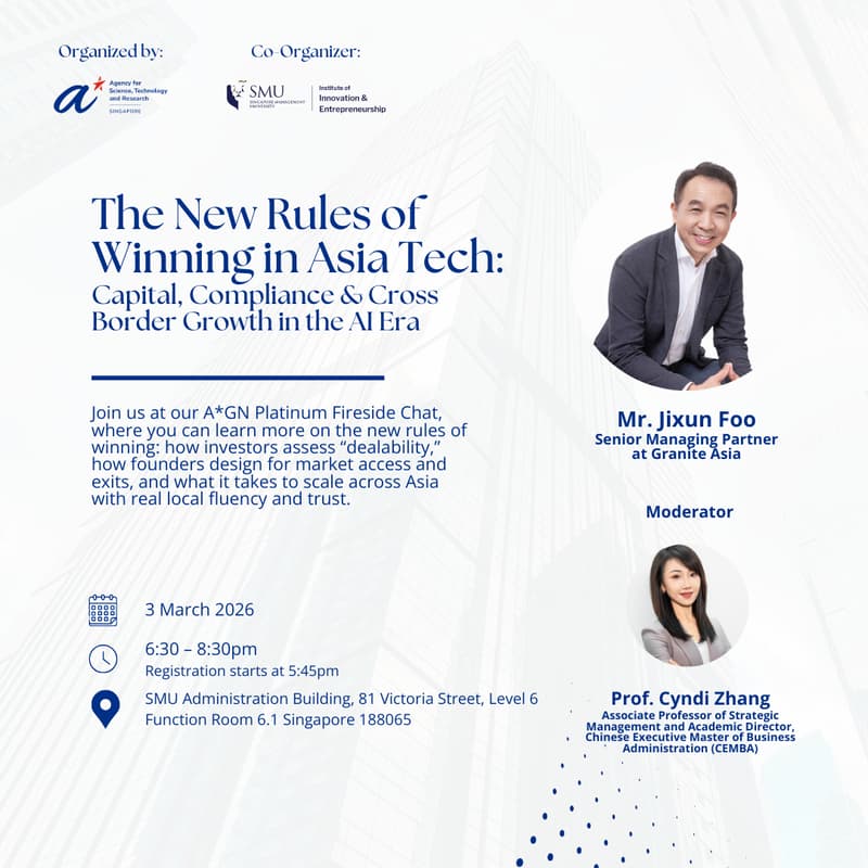 Cover Image for AGN Platinum Fireside Chat The New Rules of Winning in Asia Tech