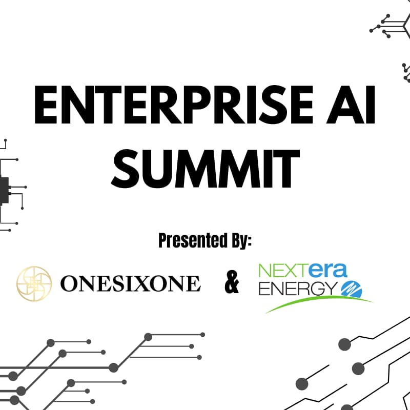 Cover Image for OneSixOne Ventures & NextEra Energy Present: Enterprise AI Summit