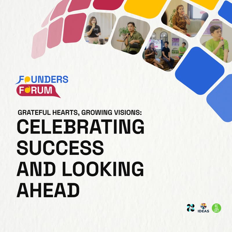 Cover Image for Founders Forum: Grateful Hearts, Growing Visions: Celebrating Success and Looking Ahead