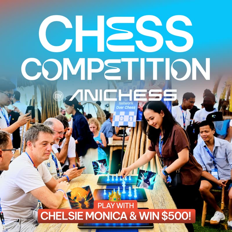 Cover Image for Chess Competition by Anichess - (IN)Side Event at Coinfest Asia 2025
