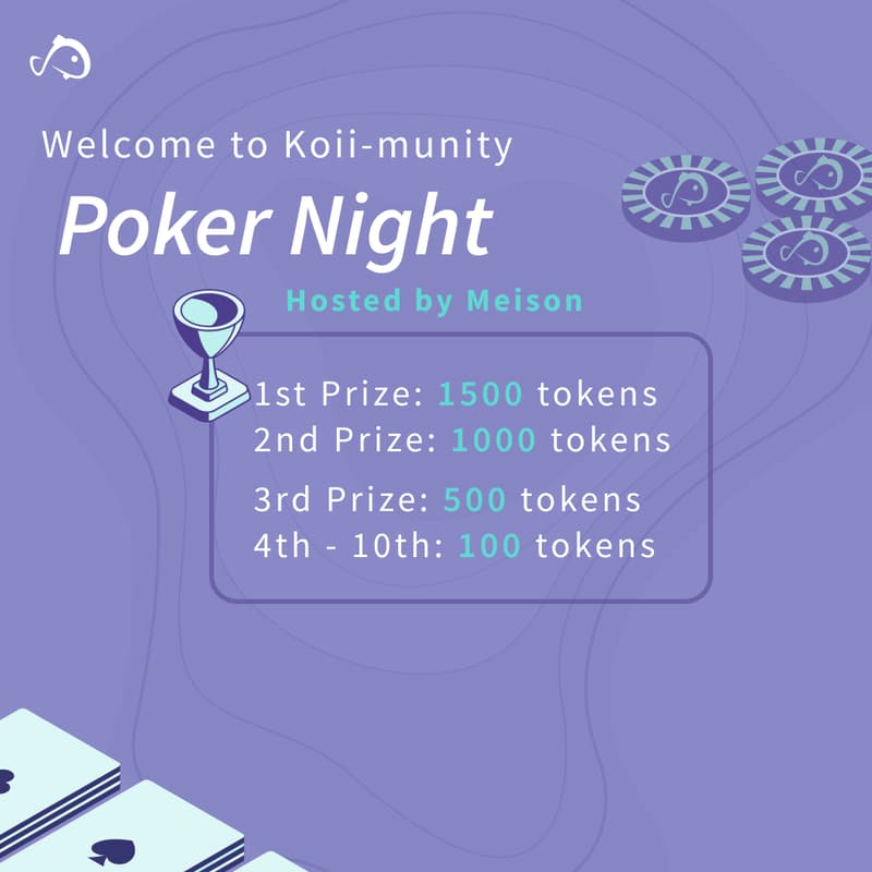 Cover Image for Koii-munity presents: Poker Night