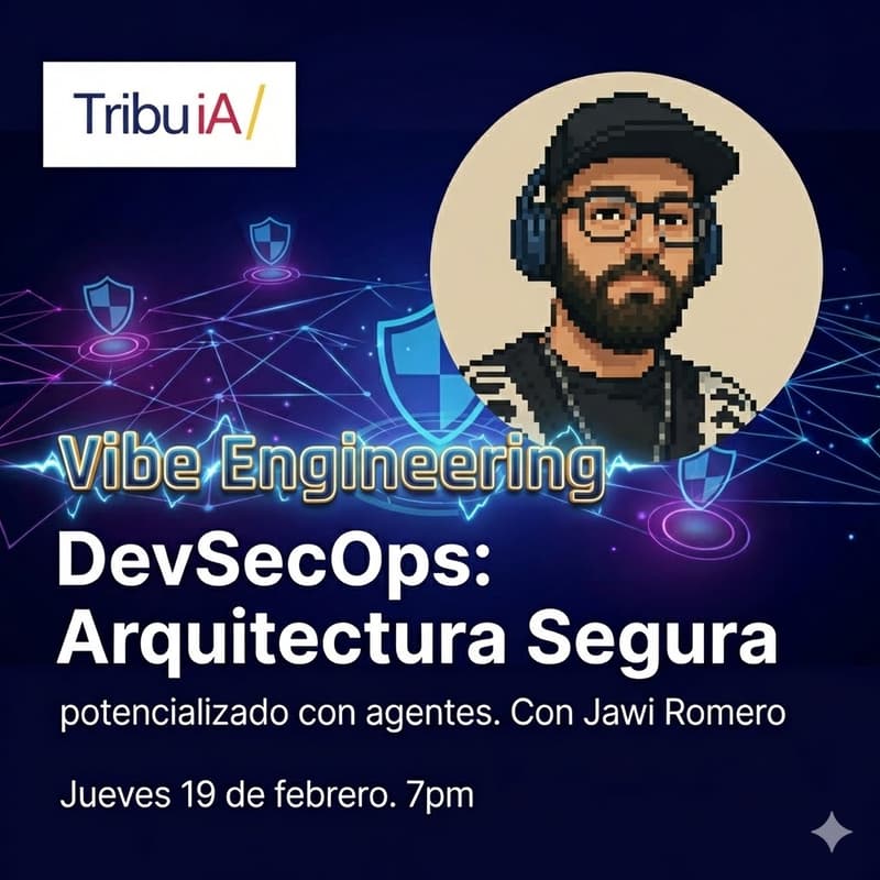 Cover Image for DevSecOps: Arquitectura Segura potencializado con agentes. Con Jawi Romero