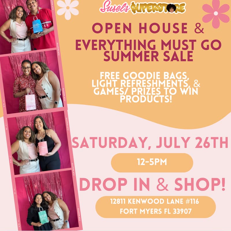 Cover Image for Open House & Everything MUST GO Summer Sale! 🎉