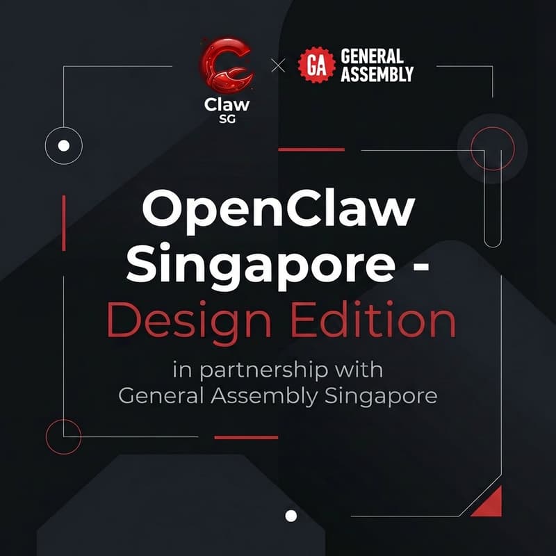 Cover Image for OpenClaw Singapore - Design Edition