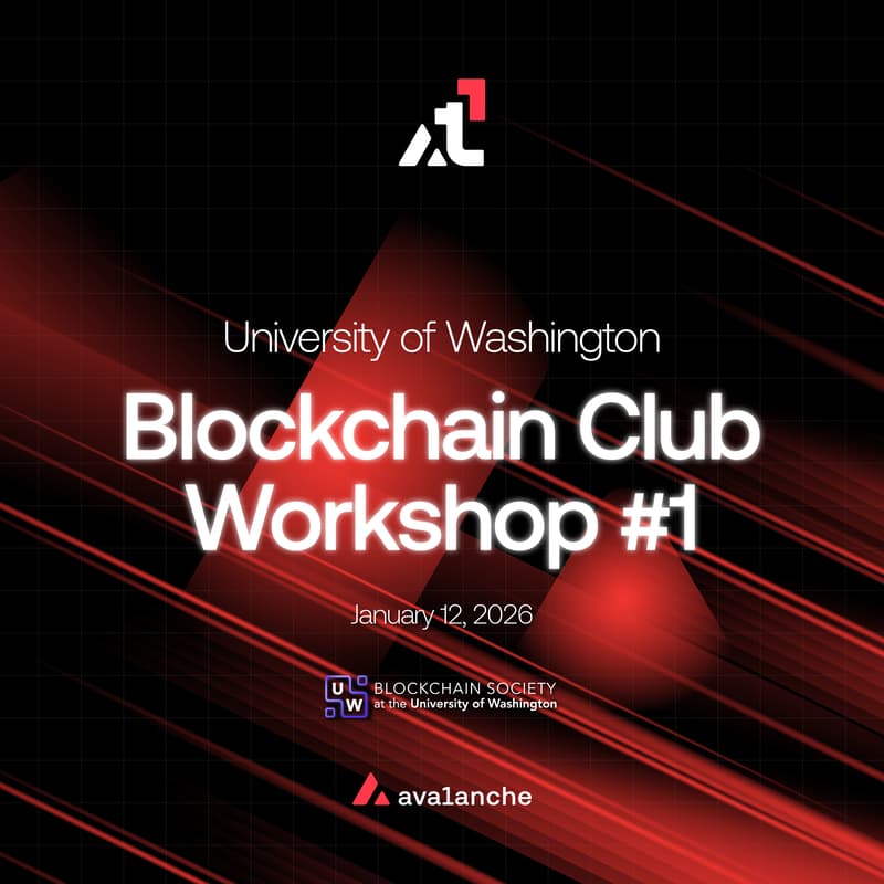 Cover Image for University of Washington Blockchain Society Workshop 1