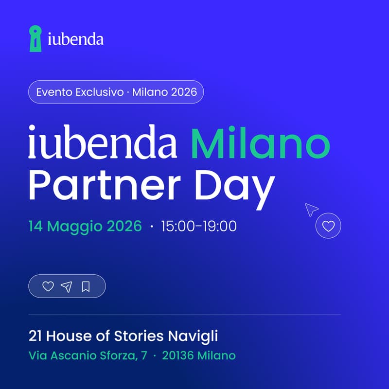 Cover Image for iubenda Milano Partner Day