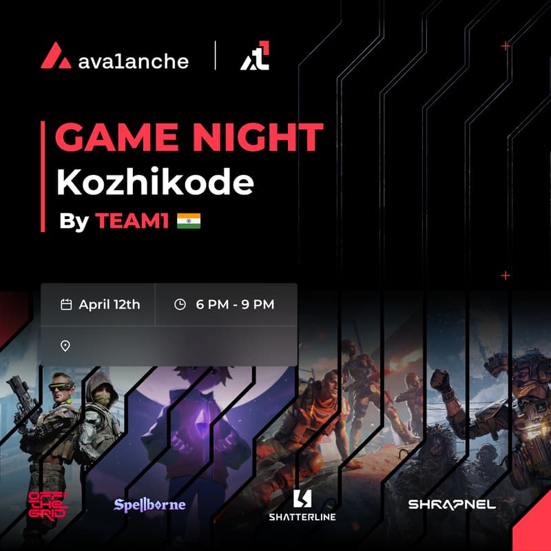 Cover Image for Avalanche Game Night Kozhikode