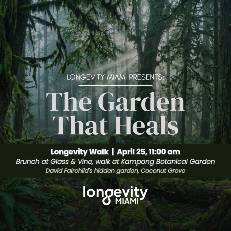 Cover Image for The Garden That Heals — A Longevity Walk