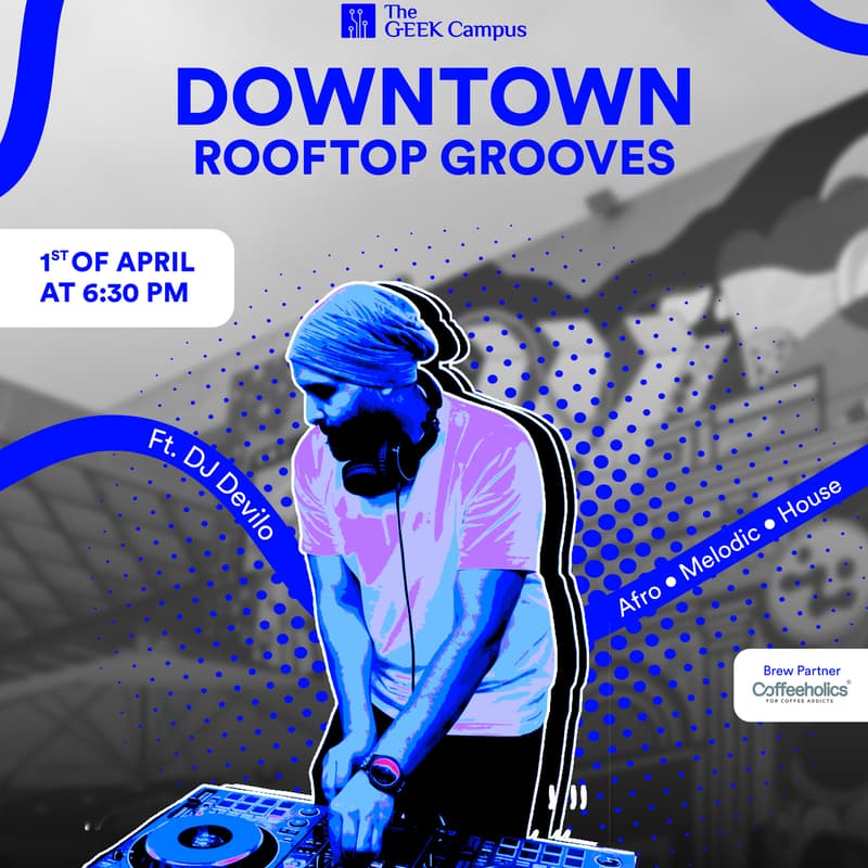 Cover Image for Downtown Rooftop Grooves - w DJ Devilo (Live Set)