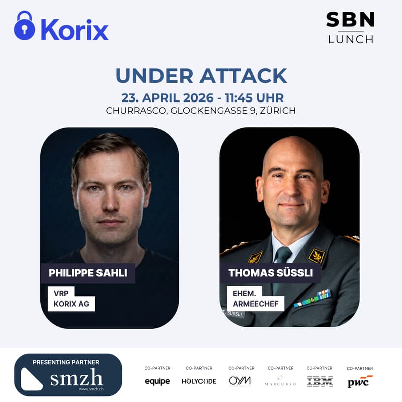 Cover Image for SBN.Lunch: Under Attack – mit Thomas Süssli & Philippe Sahli