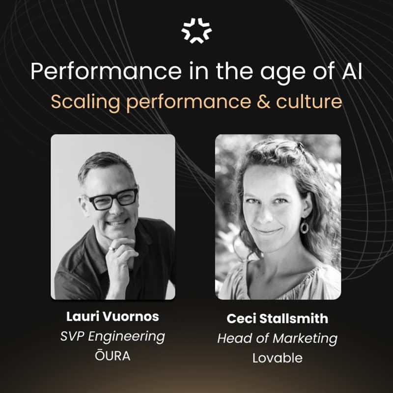 Cover Image for Performance in the age of AI – A Slush side event featuring Lovable and ŌURA