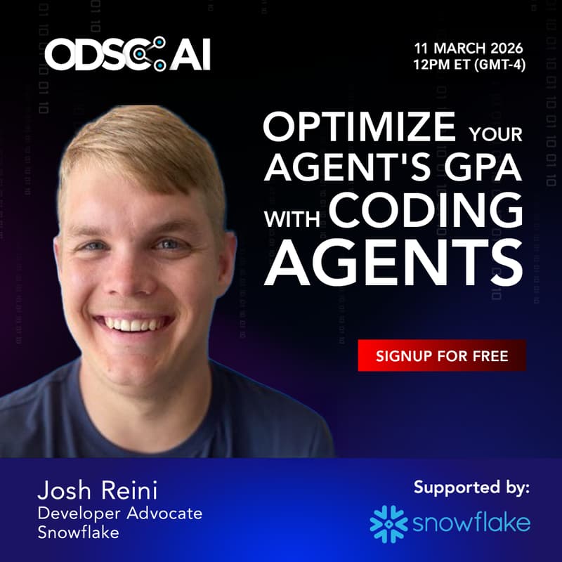 Cover Image for WEBINAR "Optimize your Agent's GPA with Coding Agents"
