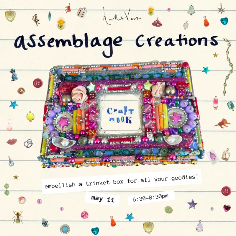 Cover Image for Assemblage Creations: Make Your Own Trinket Box