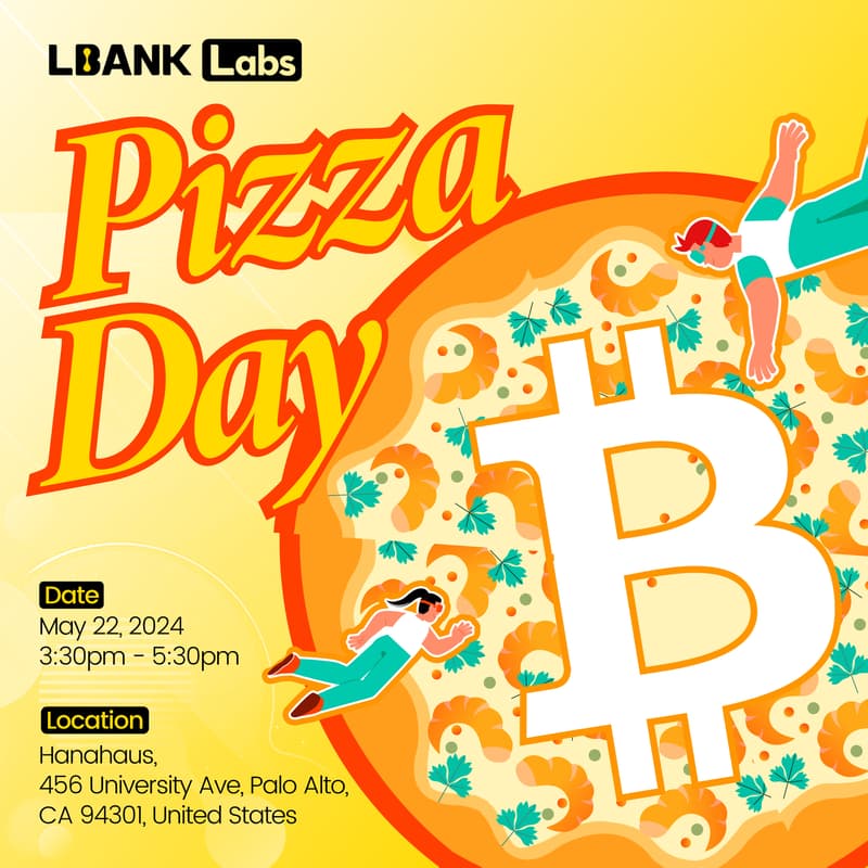 Cover Image for Bitcoin Pizza Day with LBank Labs