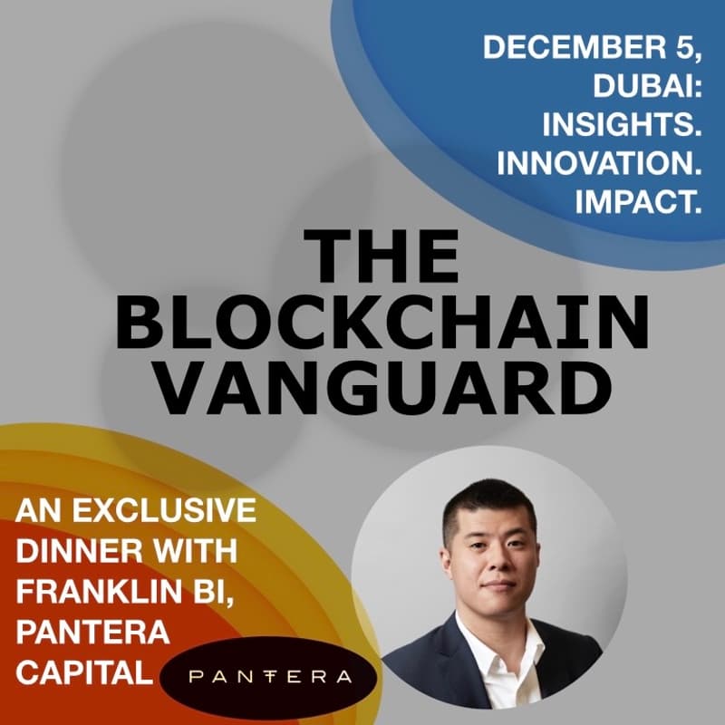 Cover Image for Blockchain Vanguard: Private Dinner With Pantera Capital