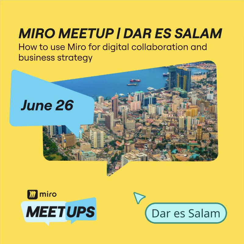 Cover Image for Dar es Salaam Miro Meetup