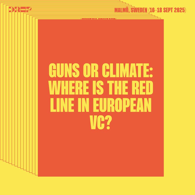 Cover Image for Guns or Climate: Where is the red line in European VC?