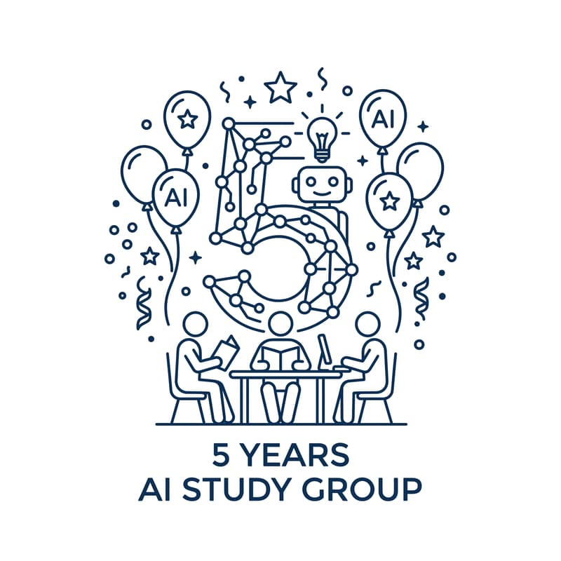 Cover Image for AI Insights Session：Celebrating 5 Years of AI Study Group