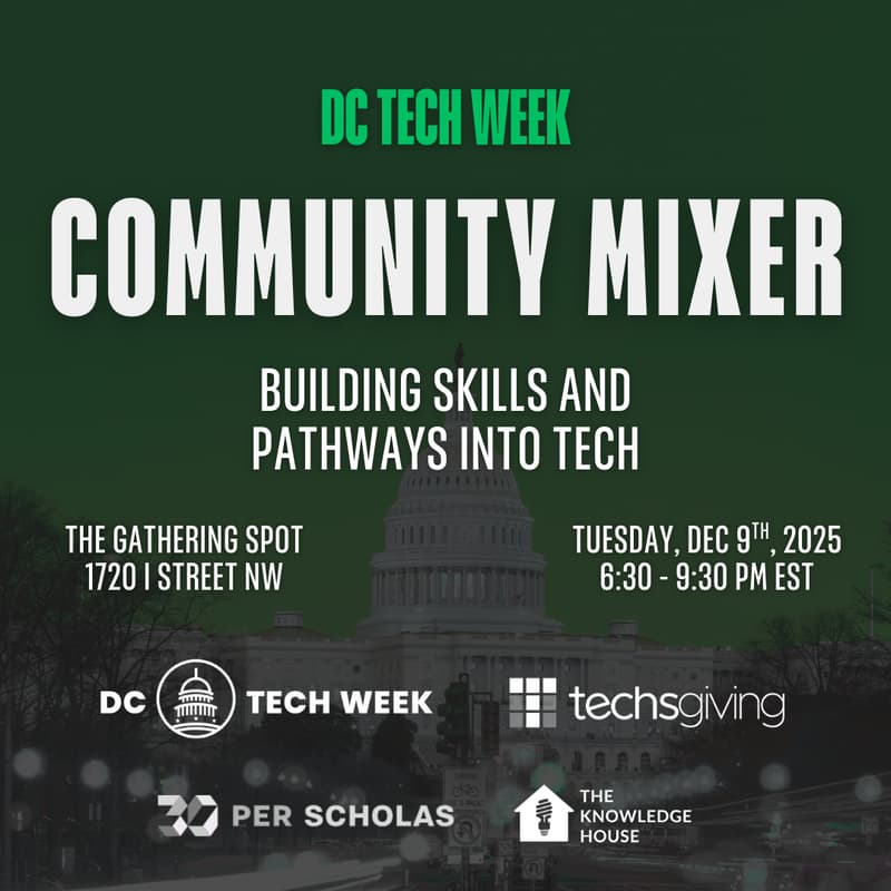 Cover Image for DC Tech Week Community Mixer