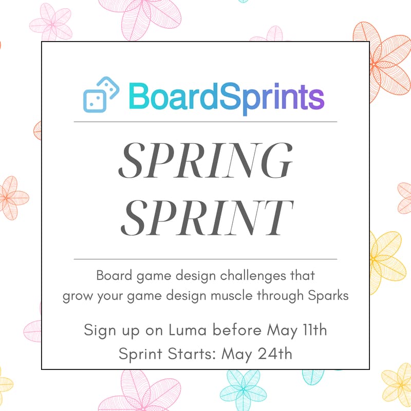 Cover Image for Spring Board Game Sprint! (BoardSprints)
