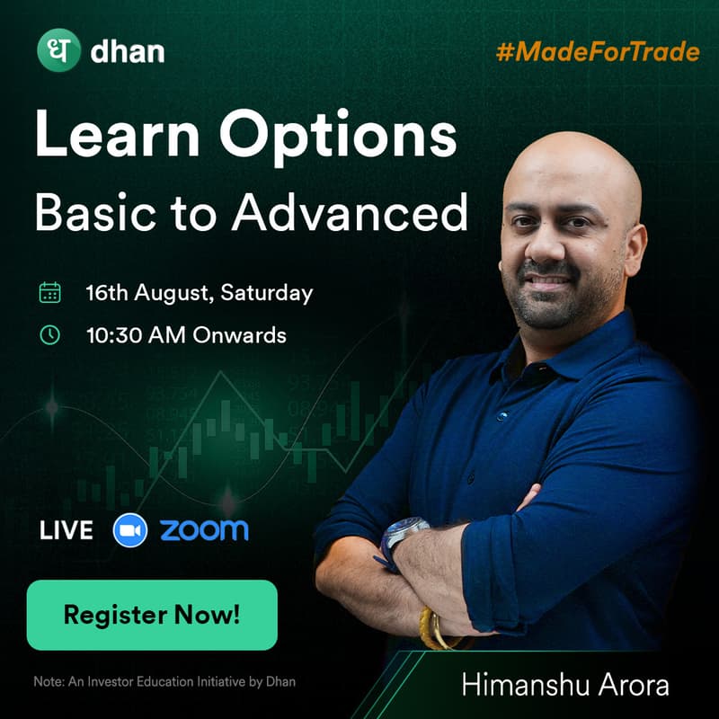 Cover Image for Free Live Session: Learn Options - From Basic to Advanced