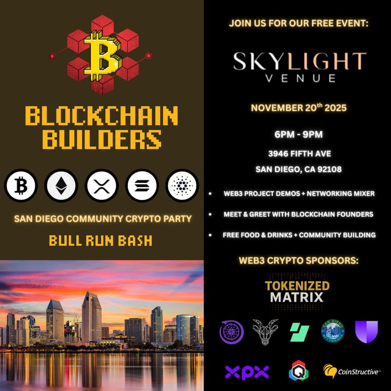 Cover Image for Blockchain Builders: Bull Run Bash