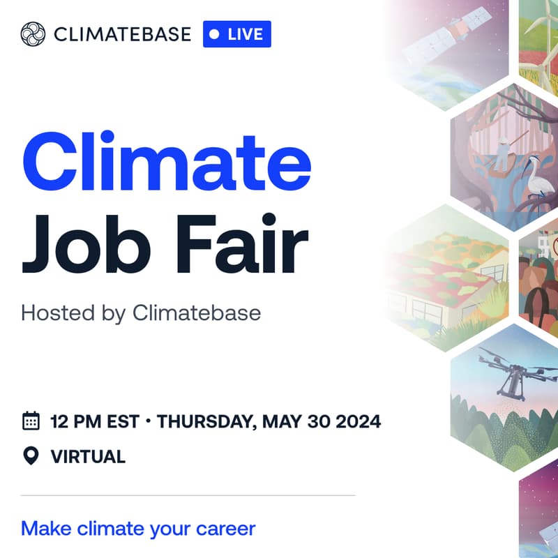 Cover Image for Climatebase LIVE: Climate Job Fair