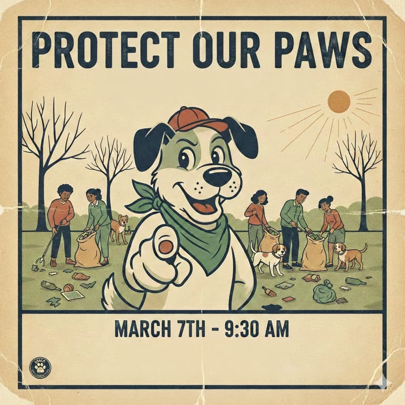 Cover Image for Protect Our Paws Cleanup by Reach - Eastern Liberties