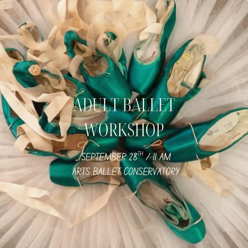 Cover Image for Adult Beginner Ballet Workshop