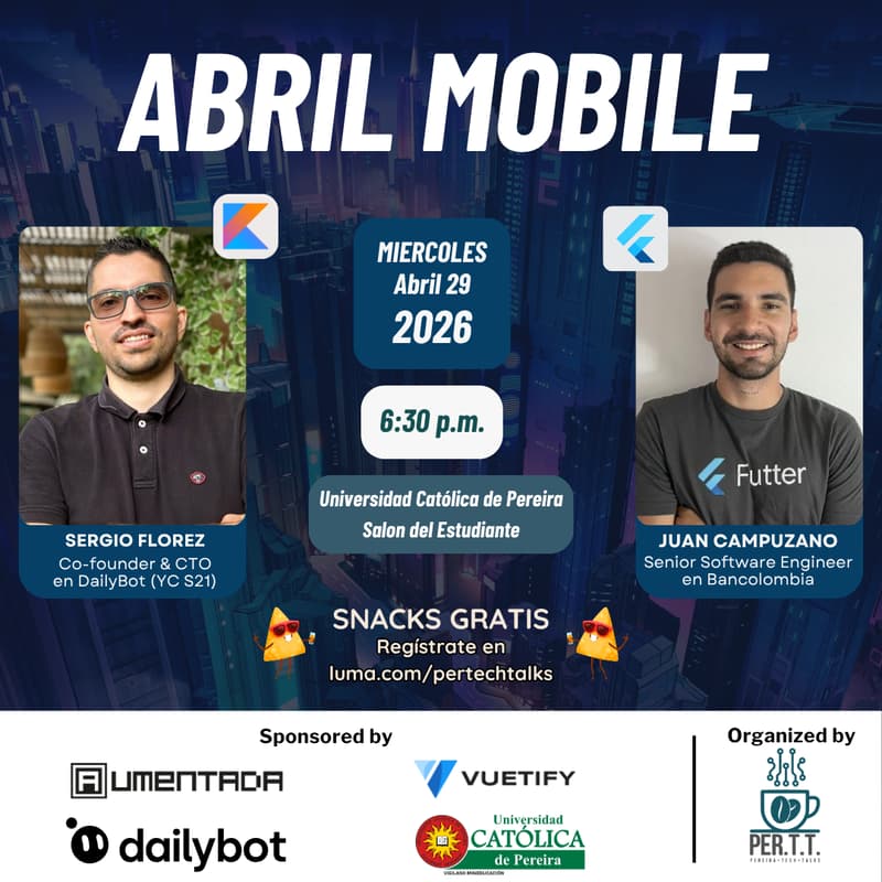 Cover Image for Pereira Tech Talks - Abril Mobile