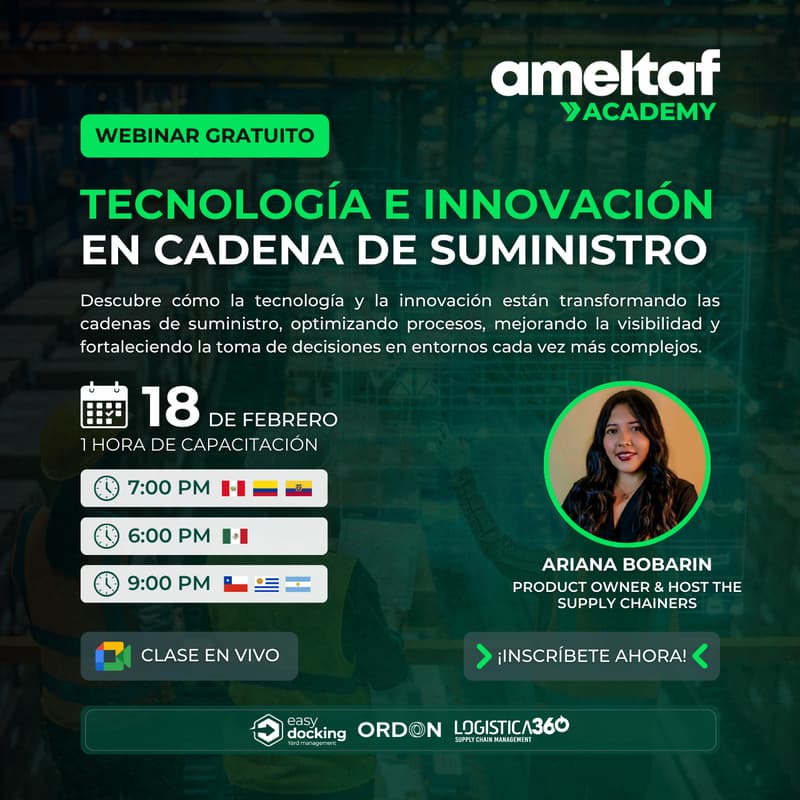 Cover Image for Tecnología e Innovación en Cadena de Suministro