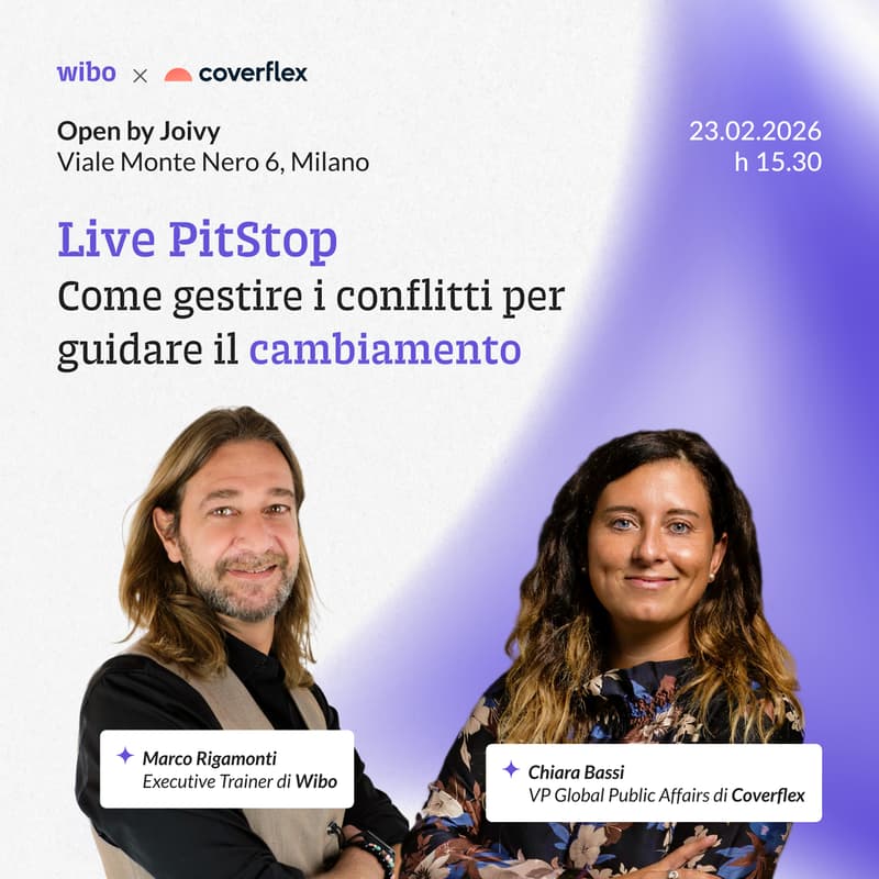 Cover Image for Live PitStop | Come gestire i conflitti per guidare il cambiamento