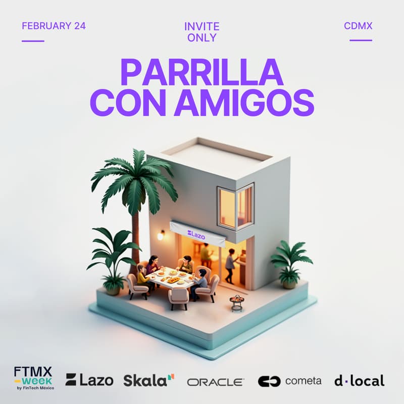 Cover Image for Parrilla con amigos by Lazo, Skala, Oracle, Cometa y dLocal.