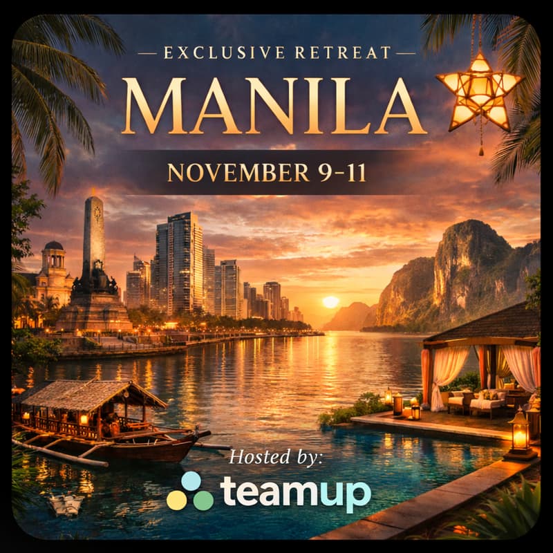 Cover Image for TeamUp Manila Client Retreat - Nov 09 to 11